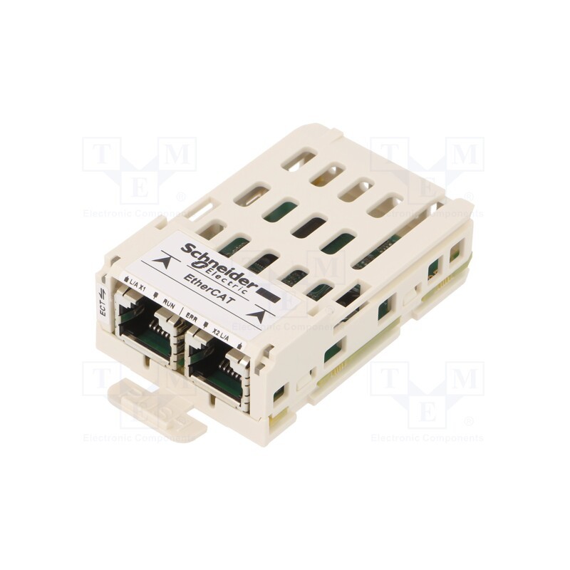 1 pcs x SCHNEIDER ELECTRIC - VW3A3601 - Communication card, ATV320,ATV340, EtherCAT