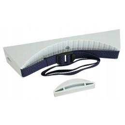 Wall mounted gas bottle holder saddle type haba w wa