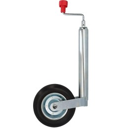 Support wheel with crank 48 mm unitec 10372 k154