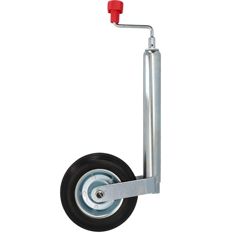 Support wheel with crank 48 mm unitec 10372 k154