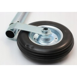 Support wheel with crank 48 mm unitec 10372 k154