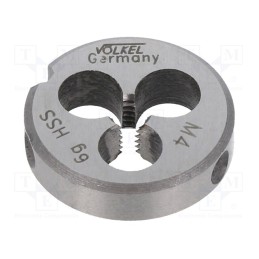 1 pcs x Vu00d6LKEL - 27430 - Threading die, high speed steel stal szybkotnąca HSS, M4, 0.7