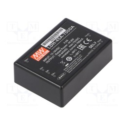 1 pcs x MEAN WELL - LDH-45A-700DA - Converter: DC/DC, 44.8W, Uin: 9÷18V, Uout: 24÷64VDC, Iin: 4.2A, THT