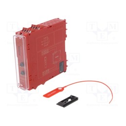 1 pcs x SCHNEIDER ELECTRIC - XPSUAK12AP - Module: safety relay, 24VAC, 24VDC, IN: 2, for DIN rail mounting