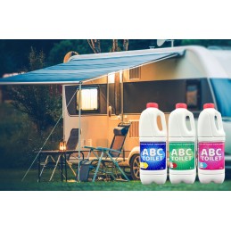 Fluid set for tourist toilets 3x2l abc