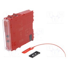 1 pcs x SCHNEIDER ELECTRIC - XPSUS12AP - Module: safety relay, 24VAC, 24VDC, IN: 2, for DIN rail mounting