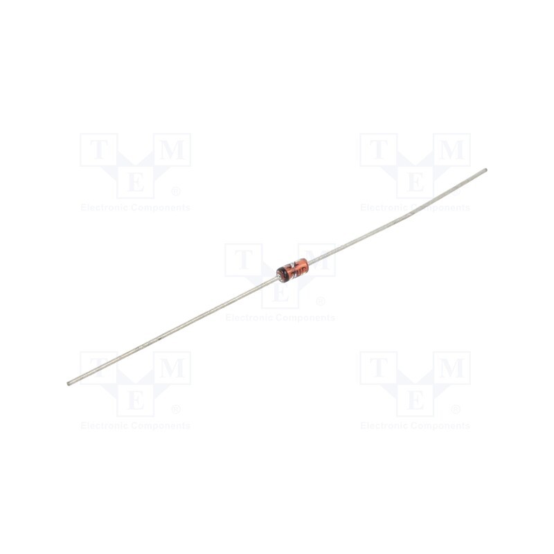 1 pcs x NTE Electronics - NTE5053A - Diode: Zener, 0.5W, 130V, DO35, single diode, 100nA