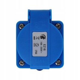 Adapter from cee to schuko proplus socket