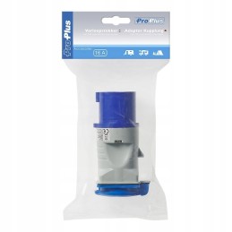 Adapter from cee to schuko proplus socket