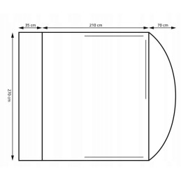 Vestibule tent for T6 Vito Eurotrail camper