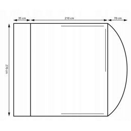 Vestibule tent for T6 Vito Euro Trail camper