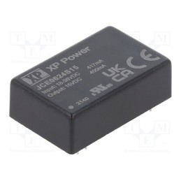1 pcs x XP POWER - JCE0624S15 - Converter: DC/DC, 6W, Uin: 18÷36V, Uout: 15VDC, Iout: 400mA, DIP24