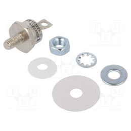 1 pcs x NTE Electronics - NTE5282A - Diode: Zener, 50W, 75V, DO5, screw type, , anode to stud, 10uA