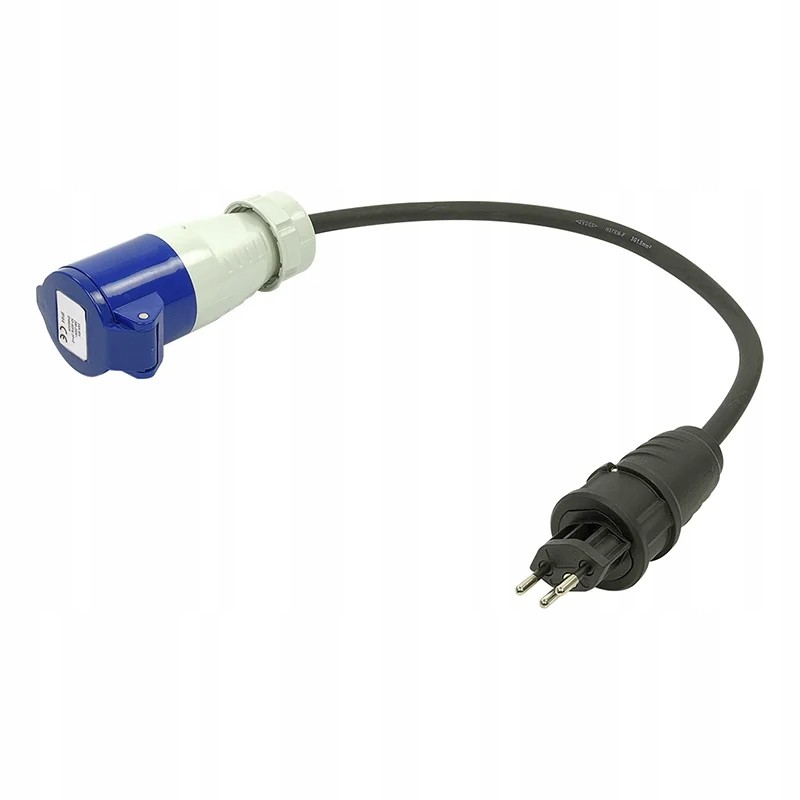 Adapter cee 16a 230v swiss plug camping 40cm