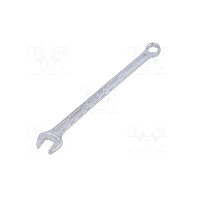 1 pcs x KING TONY - 1061-11 - Wrench, combination spanner, 11mm, Chrom-vanadium steel, long