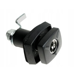 Hatch door lock, black, hsc