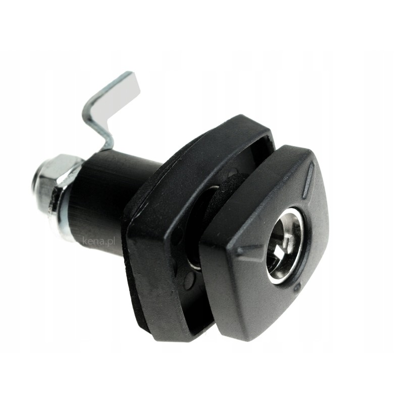 Hatch door lock, black, hsc