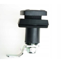 Hatch door lock, black, hsc