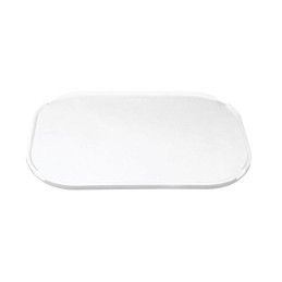 Rectangular PVC table top 700x500 white for boats