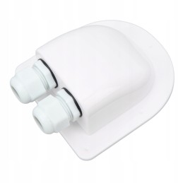 Roof penetration, cable grommet, panel gland