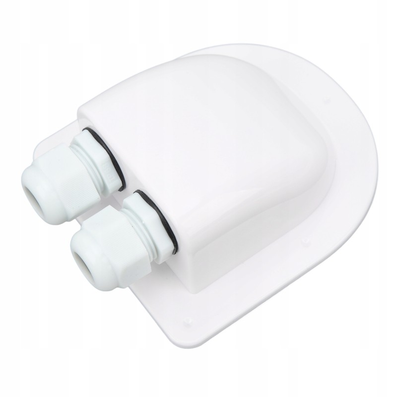 Roof penetration, cable grommet, panel gland