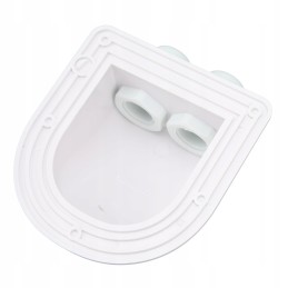 Roof penetration, cable grommet, panel gland