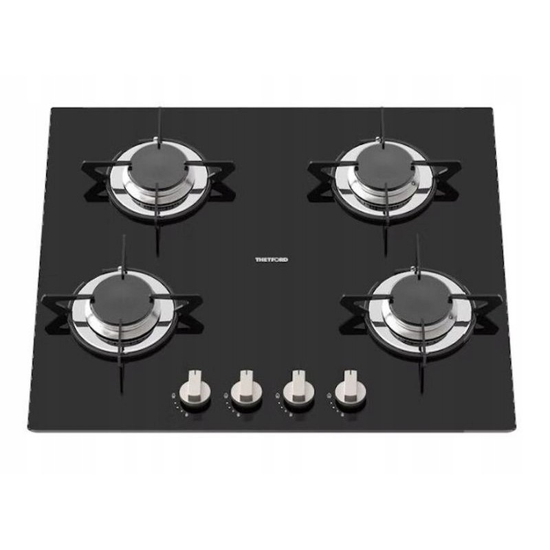 4-burner gas cooktop, 9-series Thetford, incl