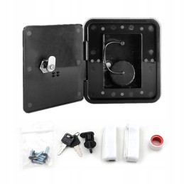 Lockable water filler for a motorhome yacht