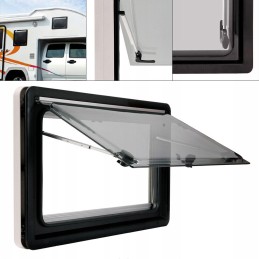 Exterior push out windows rv 900 500mm