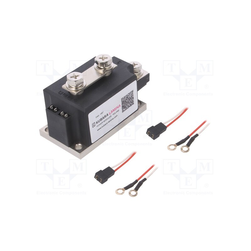 1 pcs x KUBARA LAMINA - MTC-260-16 - Module: thyristor, double series, 1.6kV, 260A, Ifmax: 408A, 52MM