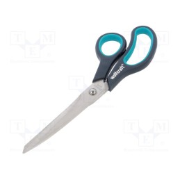 1 pcs x WOLFCRAFT - 4117000 - Scissors, universal, Tool length: 250mm, Blade length: 130mm