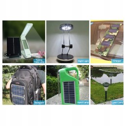 3 5w 6v portable mini silicon solar panel