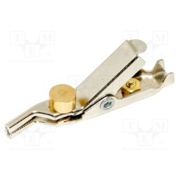 1 pcs x MUELLER ELECTRIC - JP-25182 - Crocodile clip, Grip capac: max.25.4mm, Overall len: 59.4mm