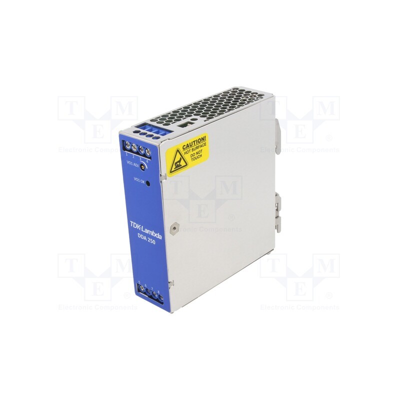 1 pcs x TDK-LAMBDA - DDA250N-S1PX-12-001 - Converter: DC/DC, 250W, Uout: 12VDC, Iout: 20A, 36.5x123.4x115mm