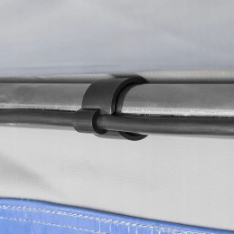 Cable clip for tent awning frame 22-32mm