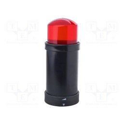 1 pcs x SCHNEIDER ELECTRIC - XVBC8B4 - Signaller: lighting, discharge lamp, red, 24VDC, 24VAC, IP65, Ø70mm