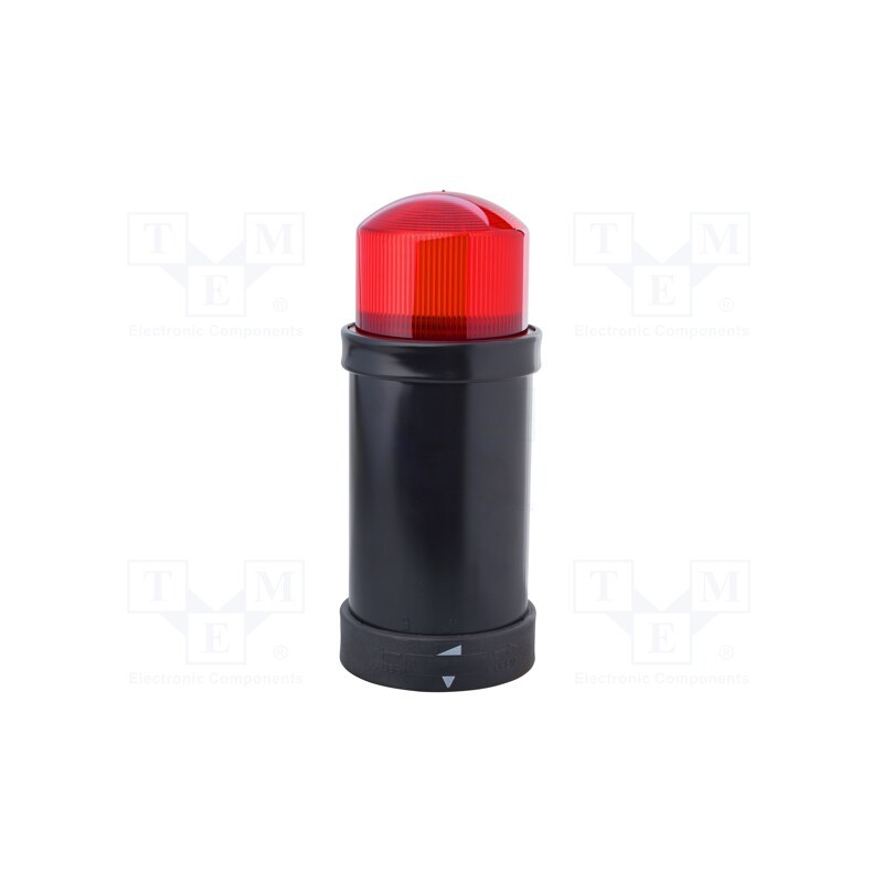 1 pcs x SCHNEIDER ELECTRIC - XVBC8B4 - Signaller: lighting, discharge lamp, red, 24VDC, 24VAC, IP65, Ø70mm