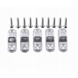 Metal vestibule handles, 5 pcs. vertical