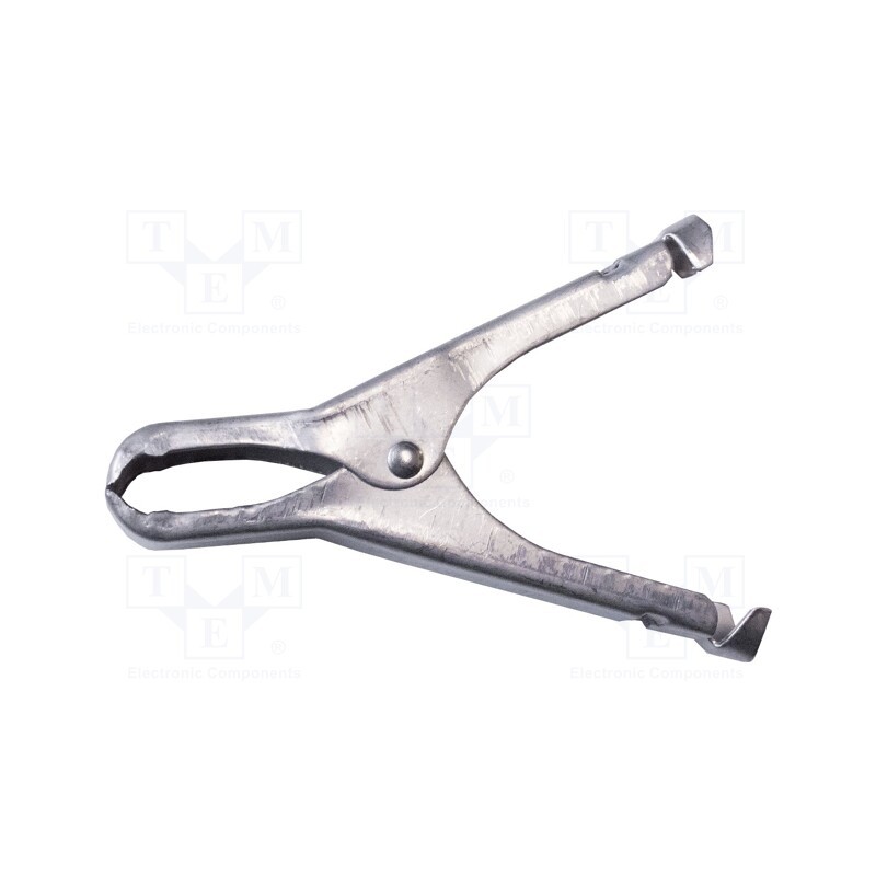 1 pcs x MUELLER ELECTRIC - BU-46X - Crocodile clip, 50A, Grip capac: max.29mm, Overall len: 73mm