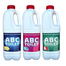 Fluid for tourist toilets, concentrate, set of 6 liters