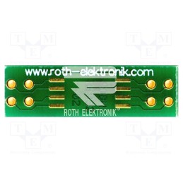 1 pcs x ROTH ELEKTRONIK GMBH - RE932-02 - Board: universal, multiadapter, W: 8mm, L: 20.5mm, SO8W