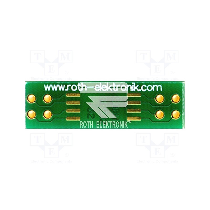 1 pcs x ROTH ELEKTRONIK GMBH - RE932-02 - Board: universal, multiadapter, W: 8mm, L: 20.5mm, SO8W