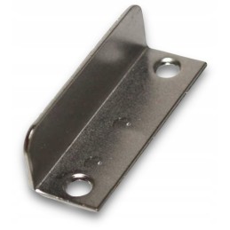 Brown push lock furniture lock