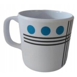Berger dots melamine mug with handle, 350 ml