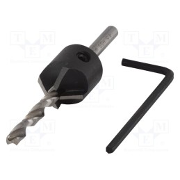 1 pcs x WOLFCRAFT - 2499000 - Screw starter, Ø: 4.5mm, Ø: 4.5÷16mm, wood,chipboard,plastic