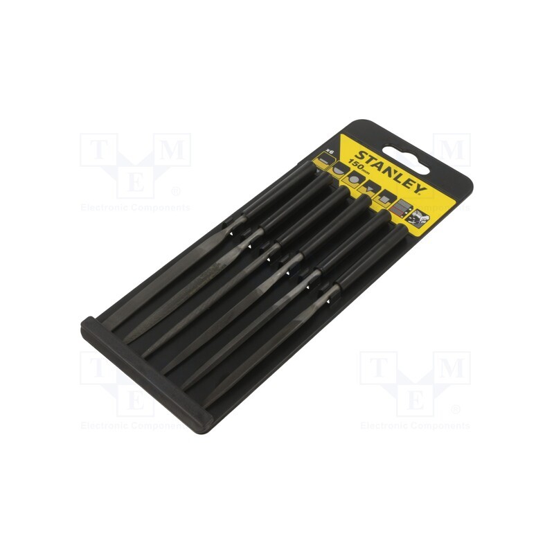 1 set x STANLEY - 0-22-500 - Kit: files, Number of files: 6