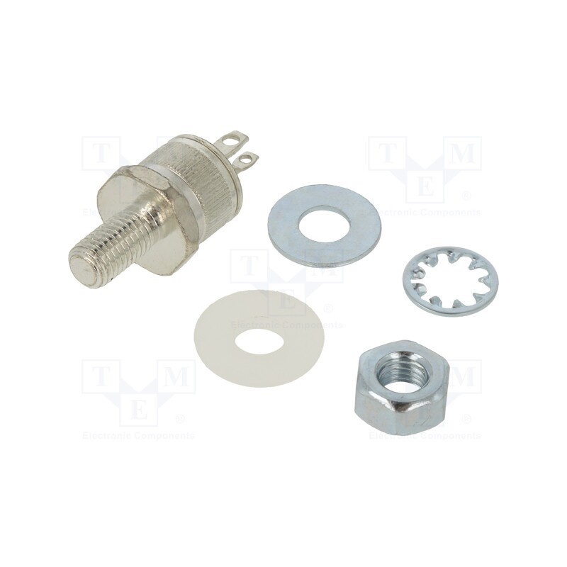 1 pcs x NTE Electronics - NTE5501 - Thyristor: stud, 50V, Ifmax: 25A, 16A, Igt: 30mA, TO48, Ifsm: 200A, 1us