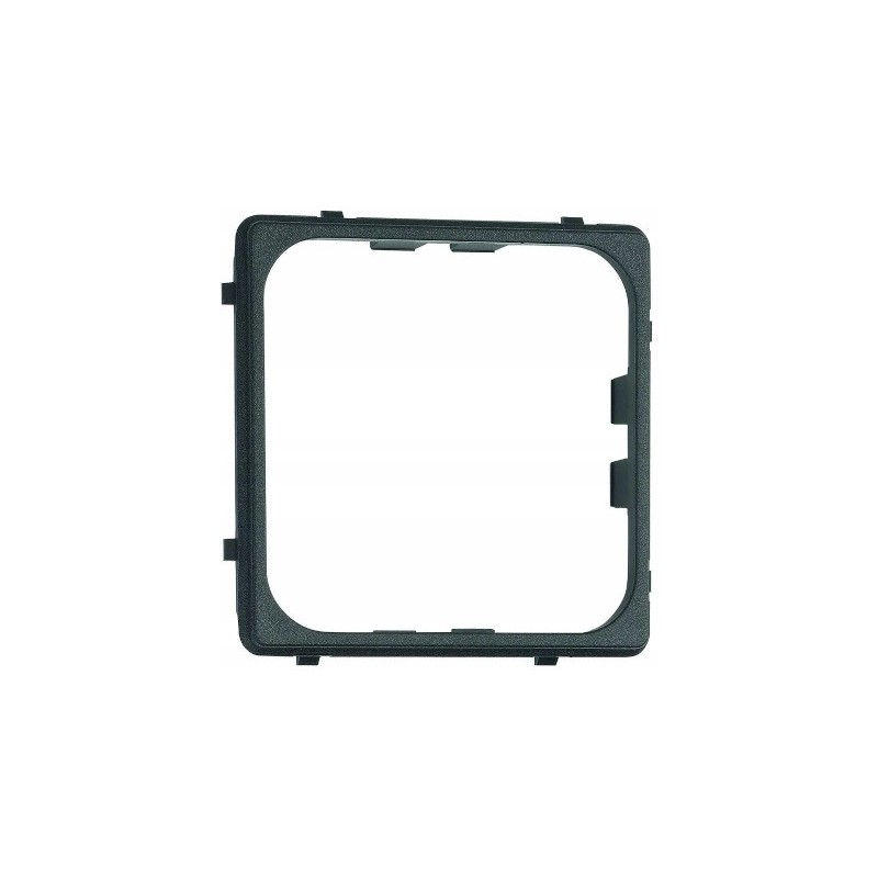 Black electrical socket frame