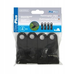 Clip vestibule floor clamp with pin hook