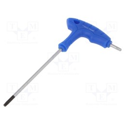 1 pcs x KING TONY - 116315R - Wrench, Torx®,Torx® with protection, T15H,TX15, tool steel